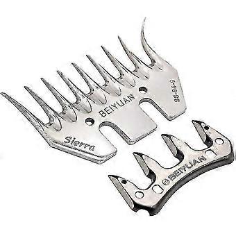 Electric Wool Shears 9 Teeth Scimitar Stainless Steel for Sheep Clipping