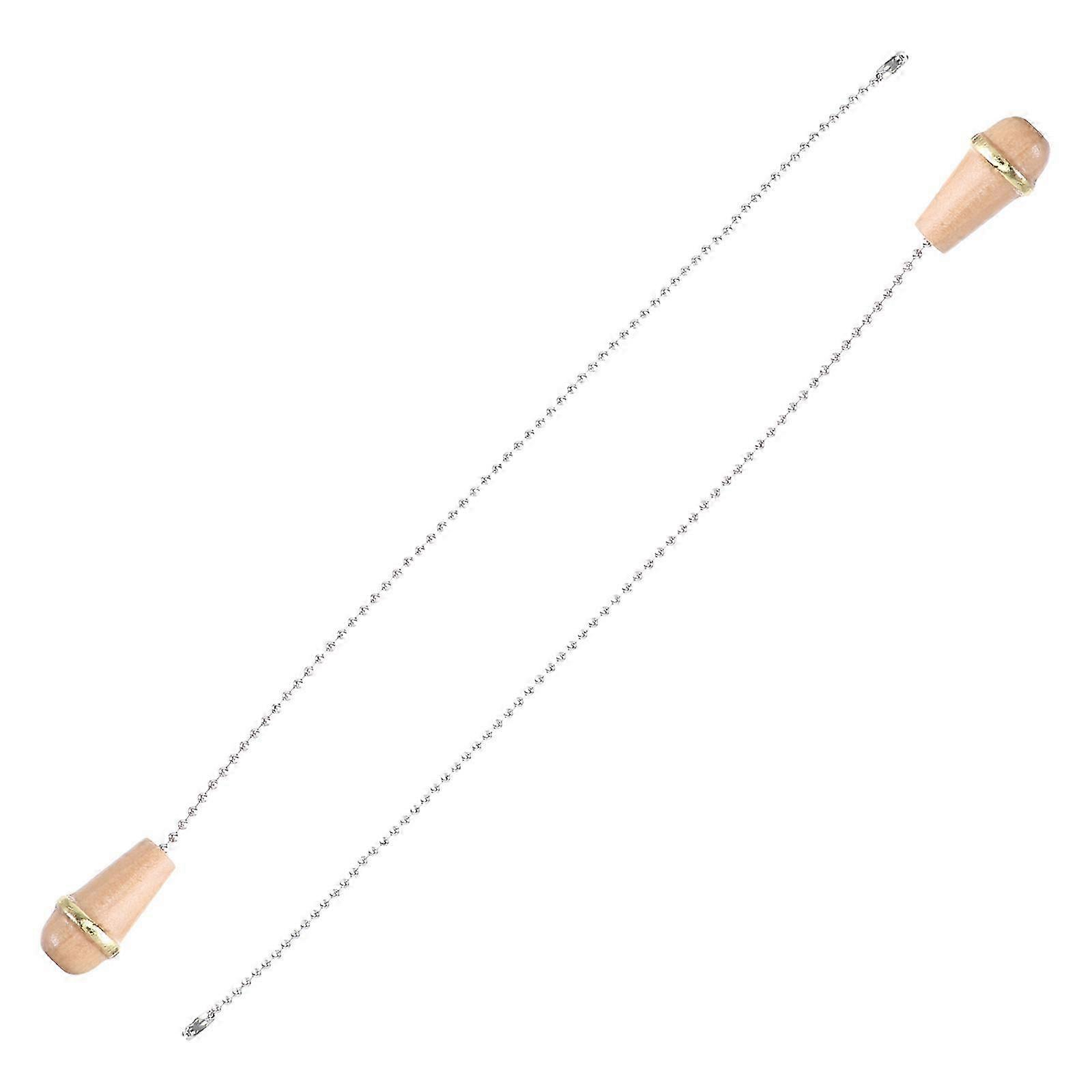 2 Pcs Unique Pull Chains Crafted Light Pull Chains Household Ceiling Fan Chains