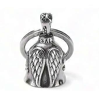 Bell Angel Wing Knight Bell Schlüsselanhänger - Motorrad Guardian Reitglocke für den Fahrradschutz