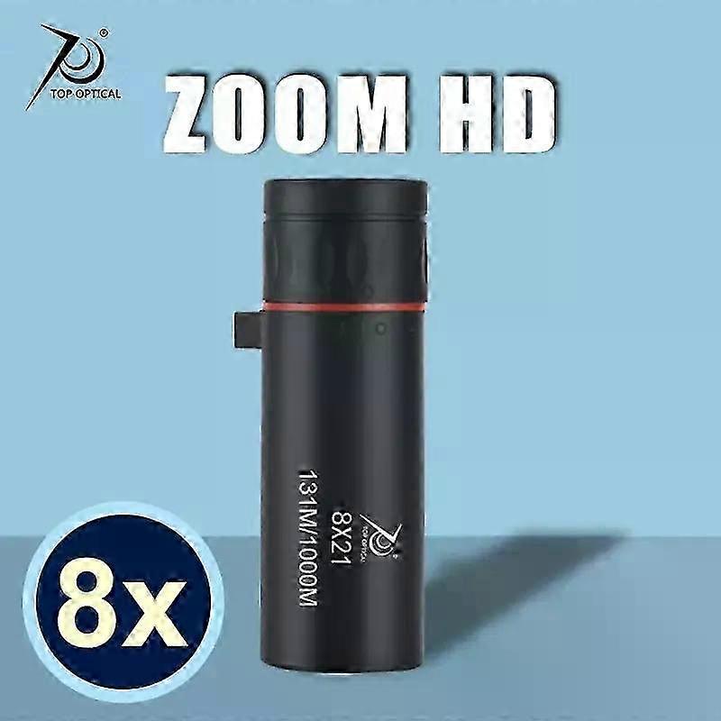 8x21 Lightweight Waterproof Monocular