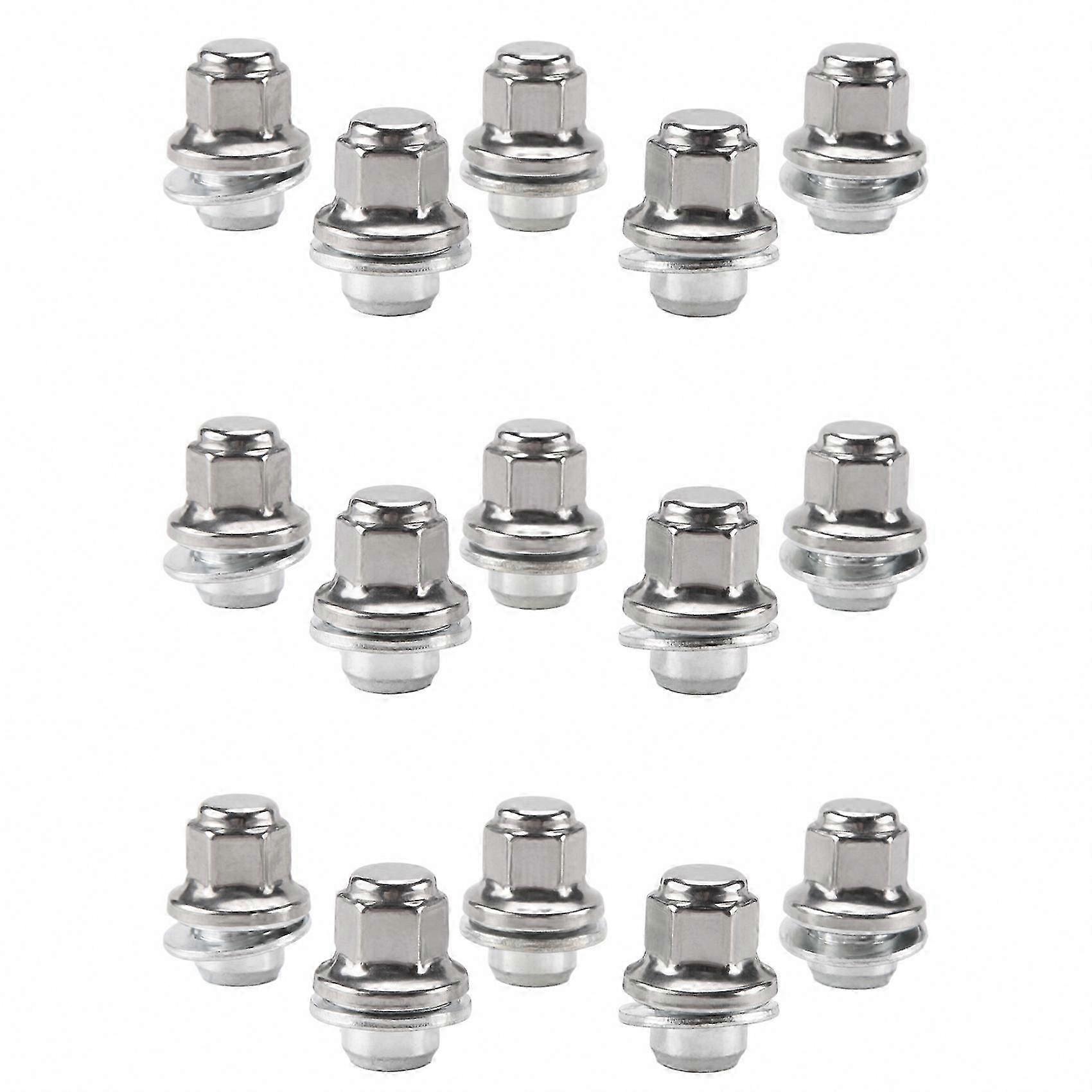 Wheel Lug Bolt Stud Nut 15Pcs C2C35294010 Compatible with Jaguar