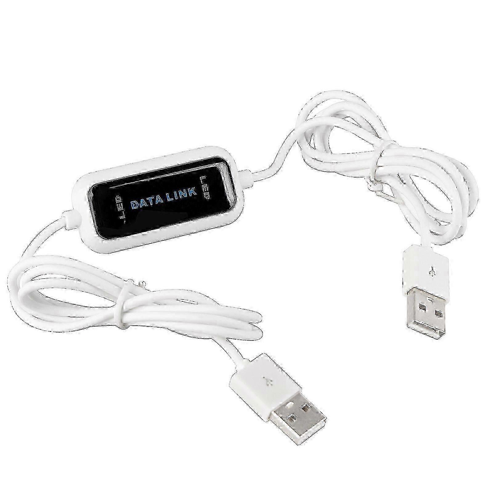 Direct PC To PC File Transfer Sync Data Link USB Cable For Easy Data Copying Between Computers Edition 1128