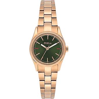 Furla eva Watch for Women Analog Quartz with Stainless Steel Bracelet Plated in Gold R4253101506