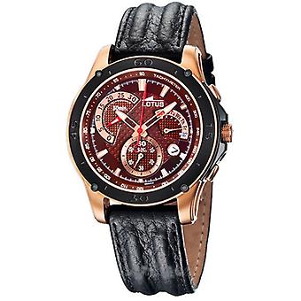 Lotus Vulcan Quartz Analog Man Watch avec Bracelet Cowskin L9992/2