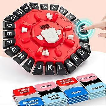Word Game, Family Board Games for Adults, Letter Pressing Game, Alphabet Game For Kids & Adults With 2 Modes, Quick Word Game For The Whole Family Chr