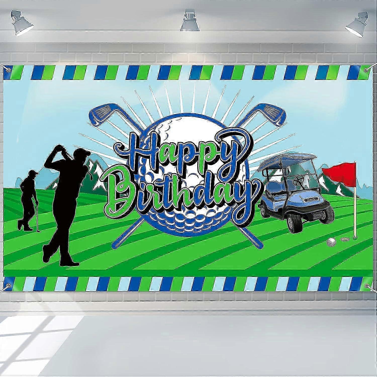 Golf Photo Booth Backdrop