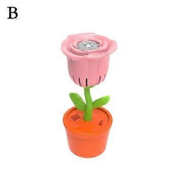 Rose-Shaped Bubble Machine With Lights And Music