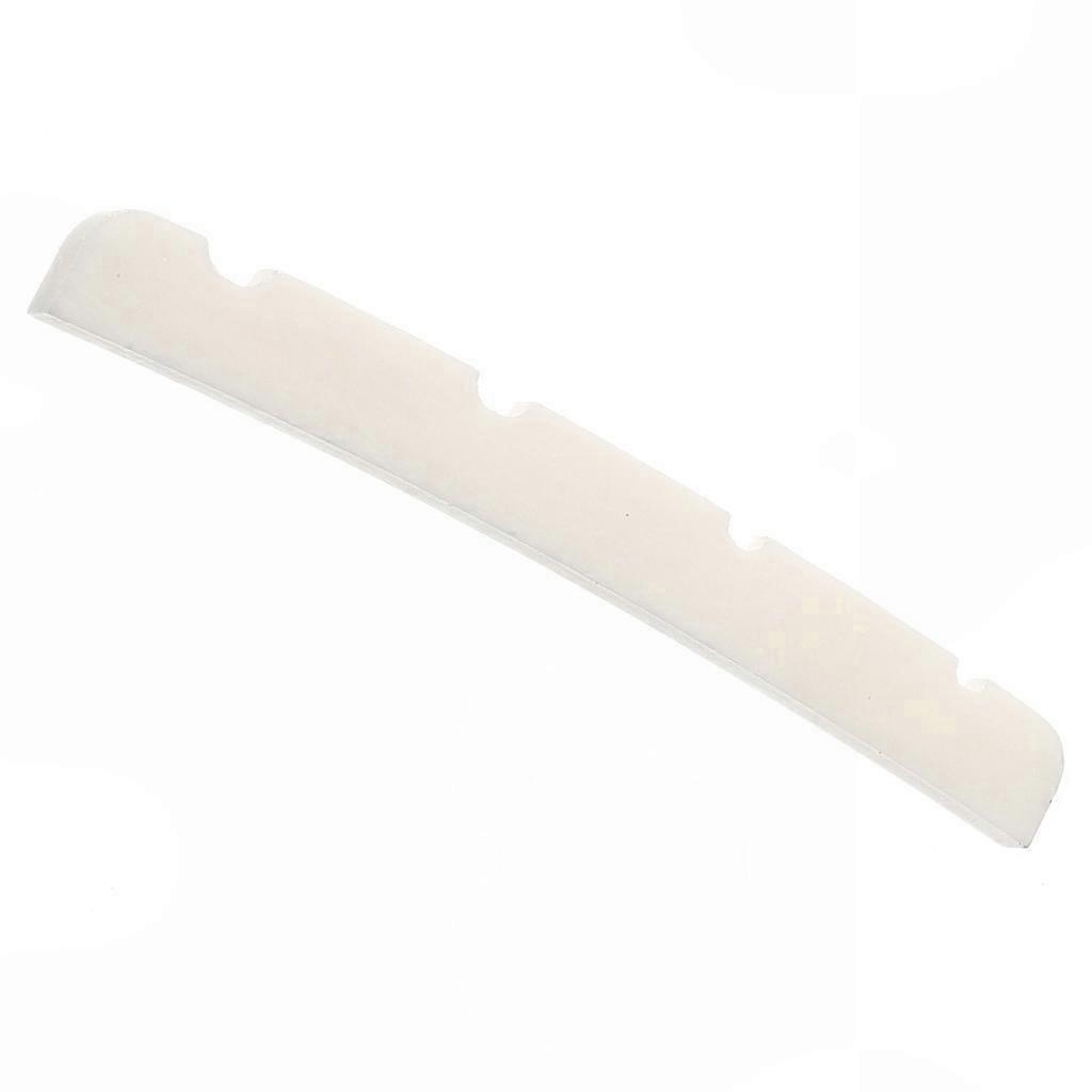 Bass Guitar String Nut Replacement, Slotted Bone 42mm Bass Nut