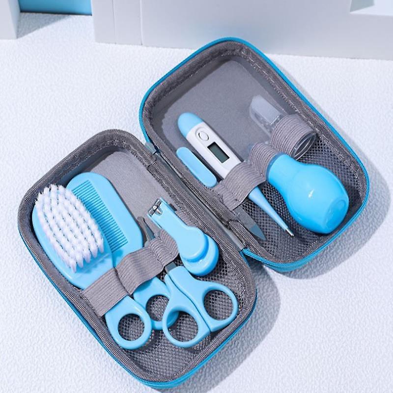 8pcs/set Baby Nail Scissors Clipper Infant Healthcare Tools Sets Grooming Care