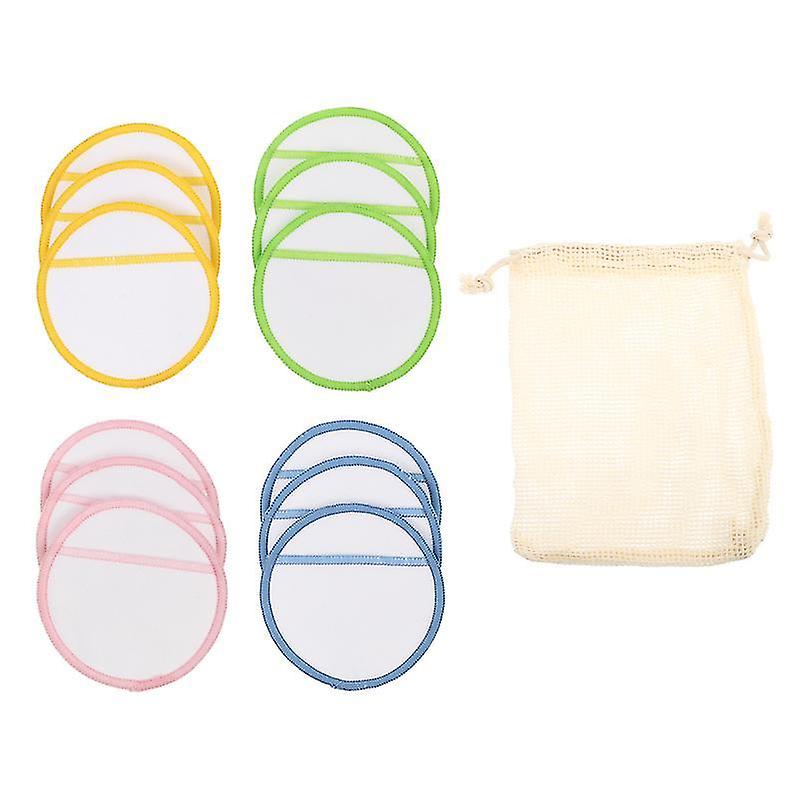 8X8cm Skin Cleansing Brushes & Systems 1 Set Reusable Makeup Remover Pads Powder Removal