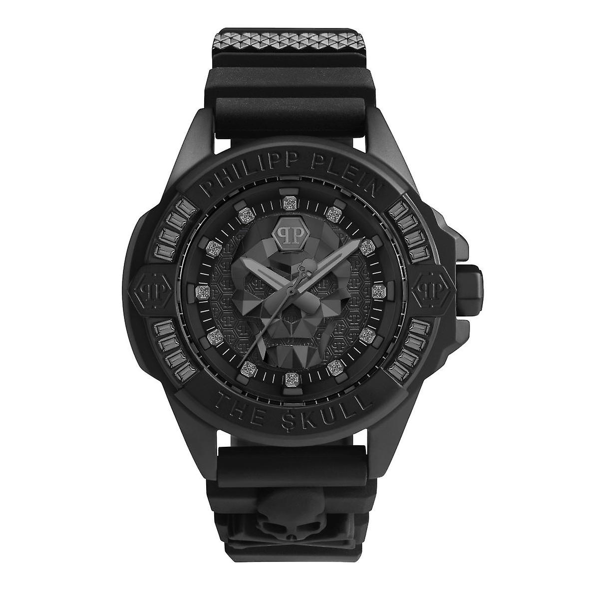 Philipp Plein Unisex Watch Analog Quartz THE $KULL GENDERLESS PWNAA0322 Silicone