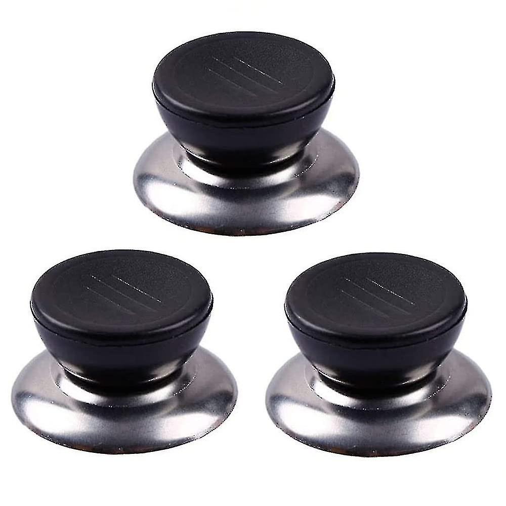 3pcs Replacement Pan Lid Knob Handle Kitchen Cookware Replacement Parts
