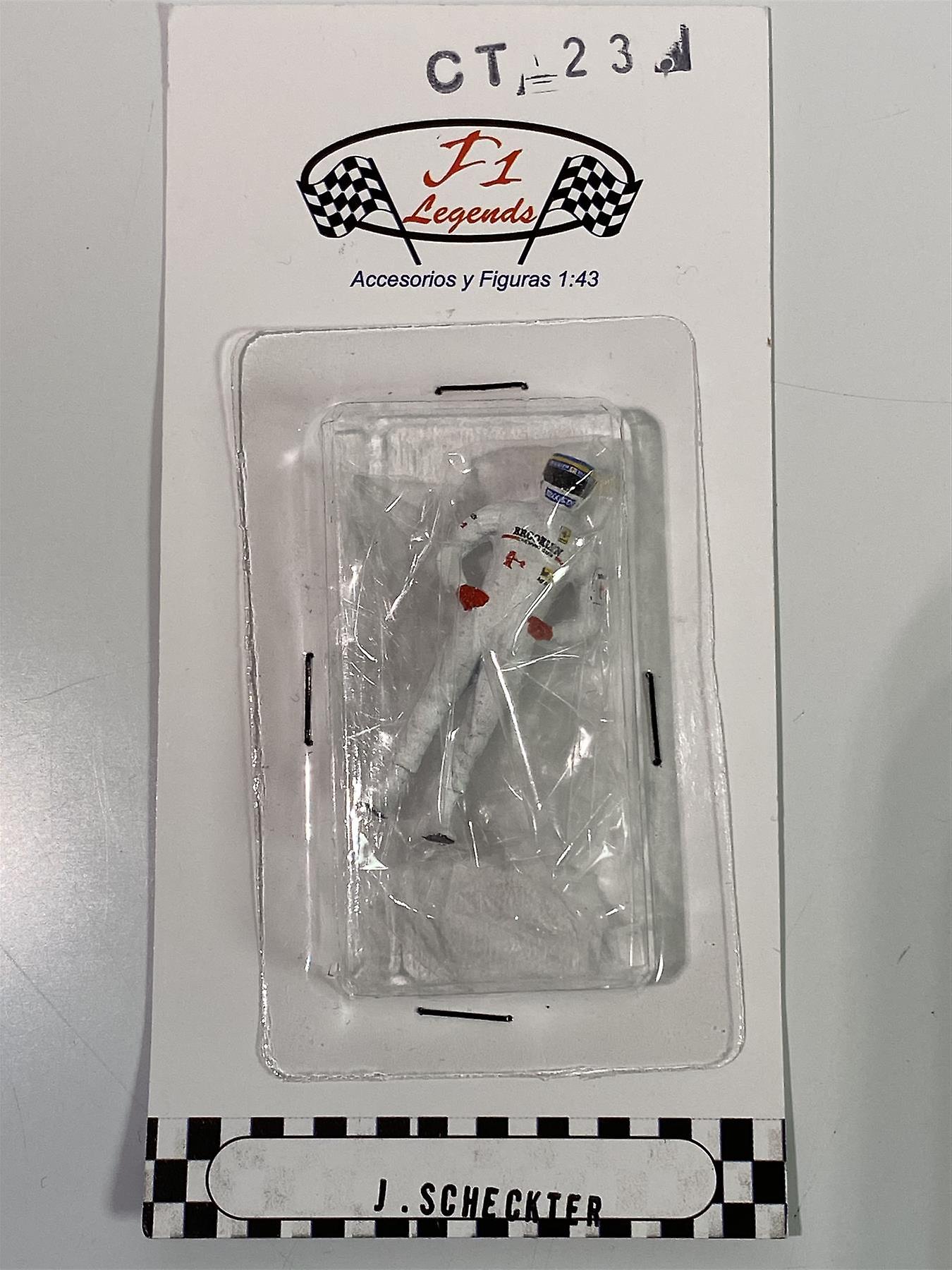 Jody Scheckter 1:43 Scale Figure Cartrix CT23