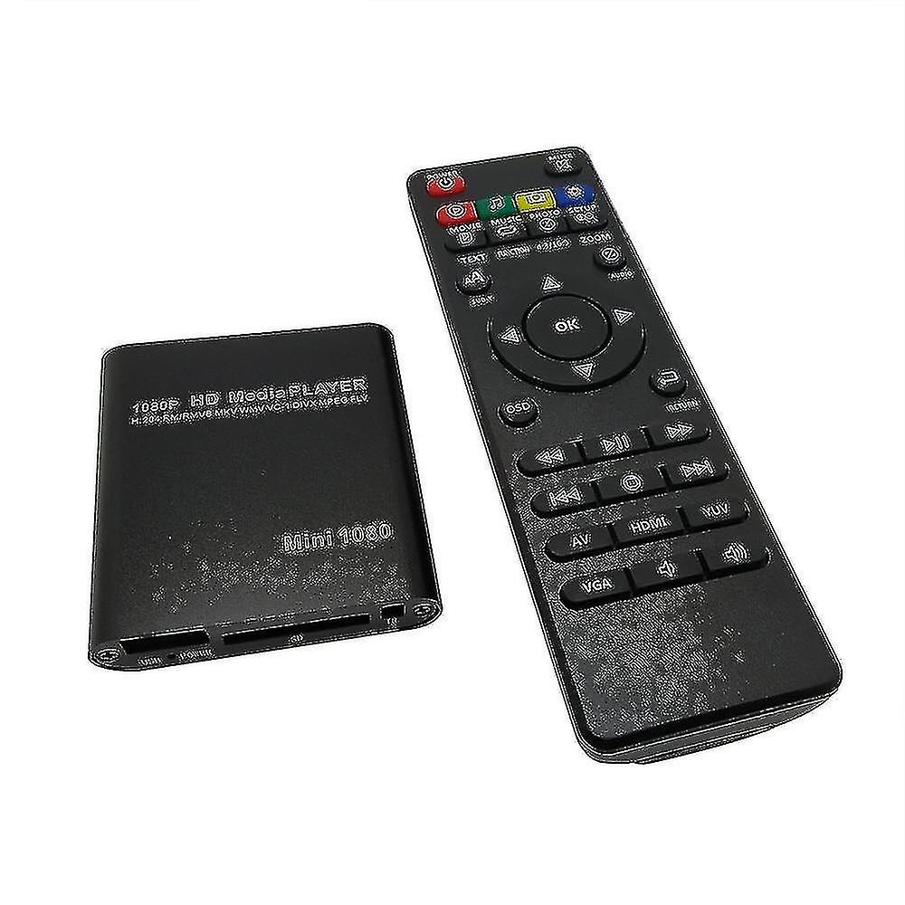 Hdd Media Box, Video Multimedia Player Full Hd With Sd Mmc Card Reader