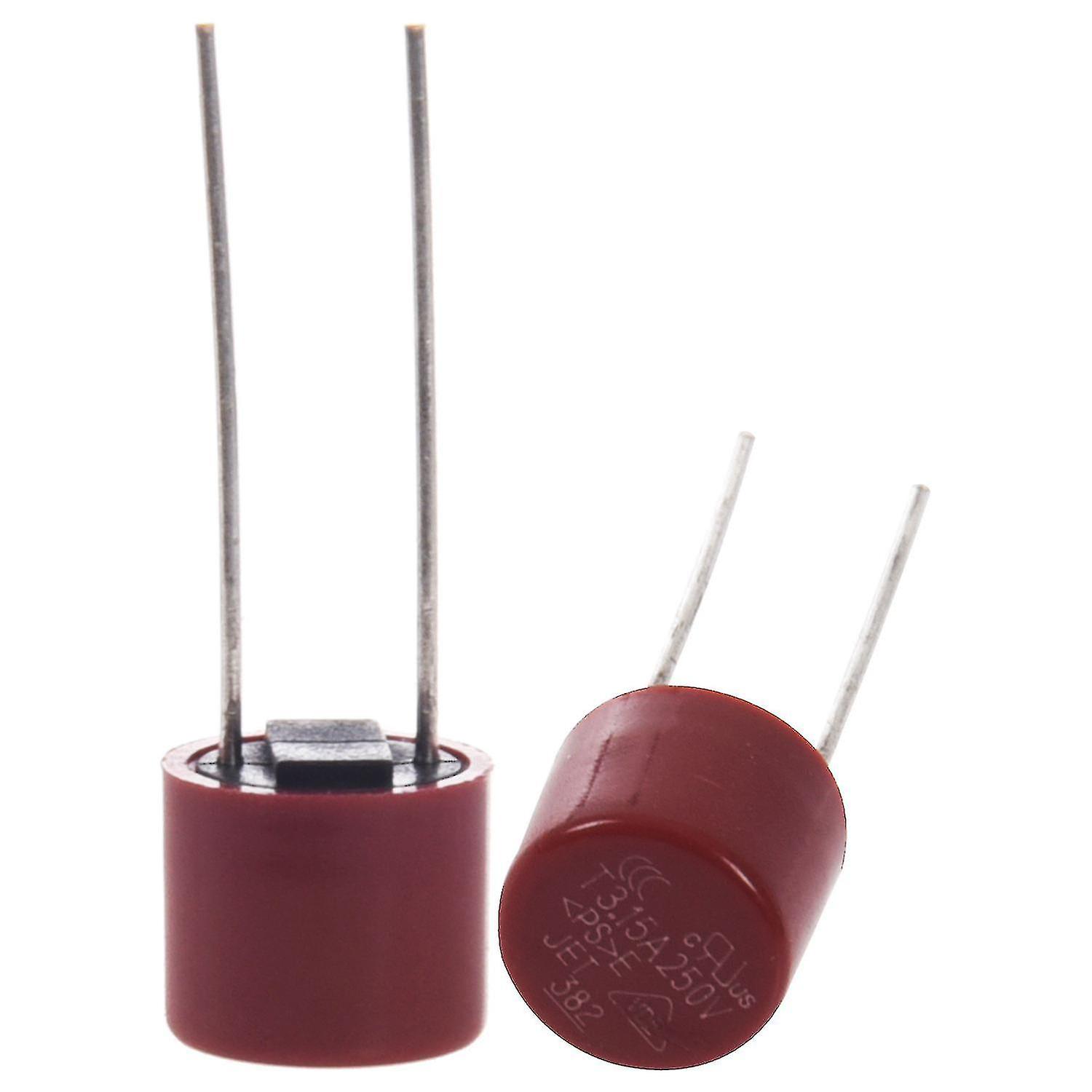 10 Pcs Cables Slow Blowing -fuse T3.15a 250v