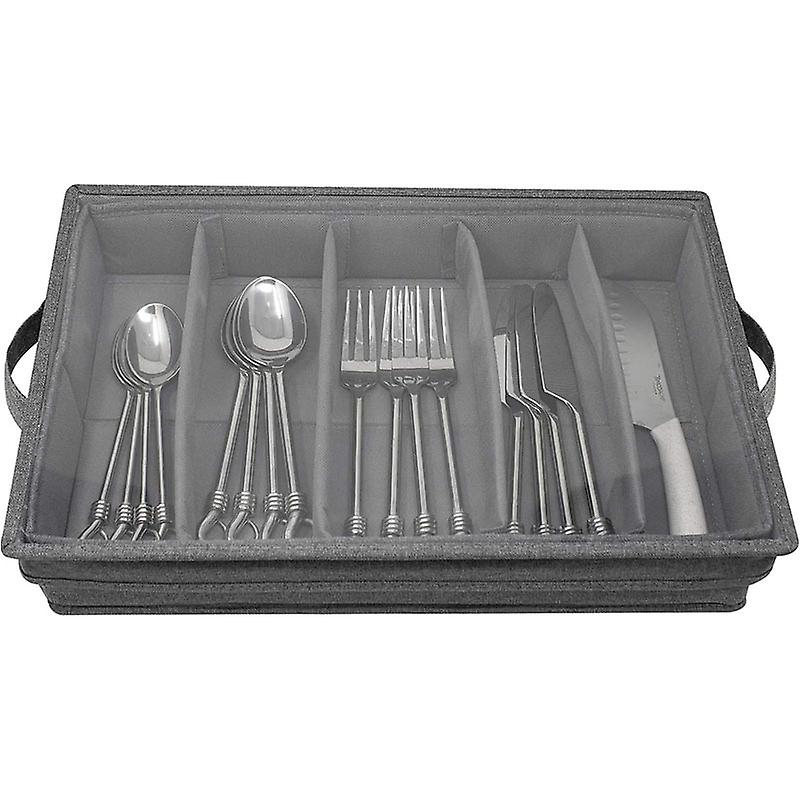 Cutlery storage, drawer compartments with 4 blocks, kitchen utensils