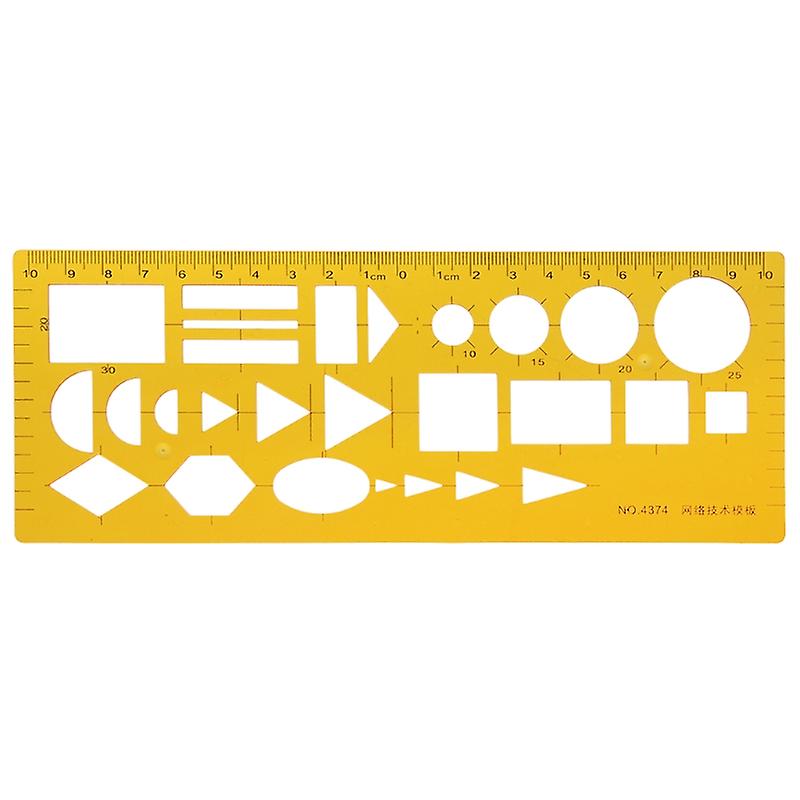 Network Technique Technical Drawing Template Ruler Drafting Measuring Tool New