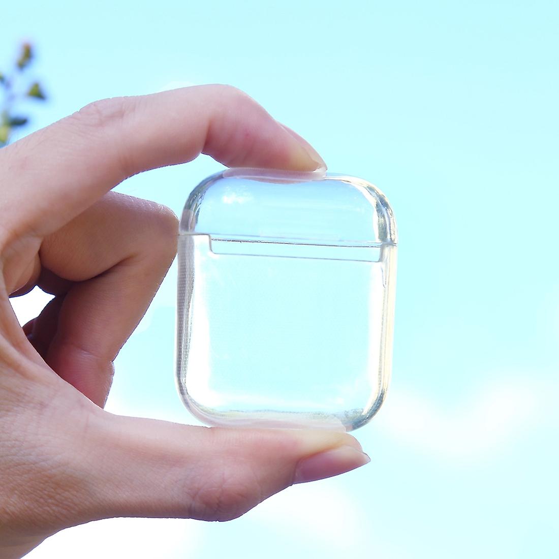 Transparent TPU Earphone Case for AirPods 1 / 2