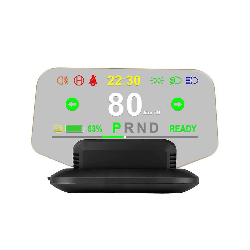 Car Speedometer For Model 3 Head Up Display Overspeed Warning Speed Projector