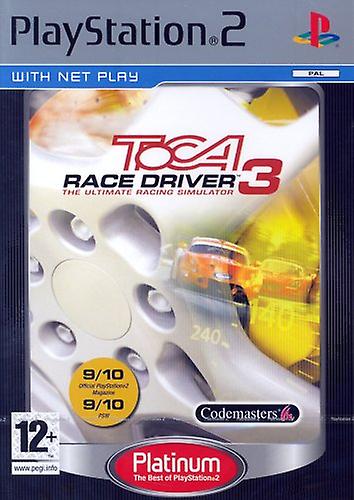 TOCA Race Driver 3 Platinum (PS2) - PAL - New & Sealed
