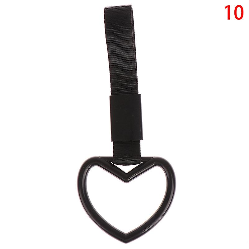 Venta caliente 1pc Heart Train Bus Handle Hand Strap Drift Charm Strap Drift Accessories Car Styling Car Tuning