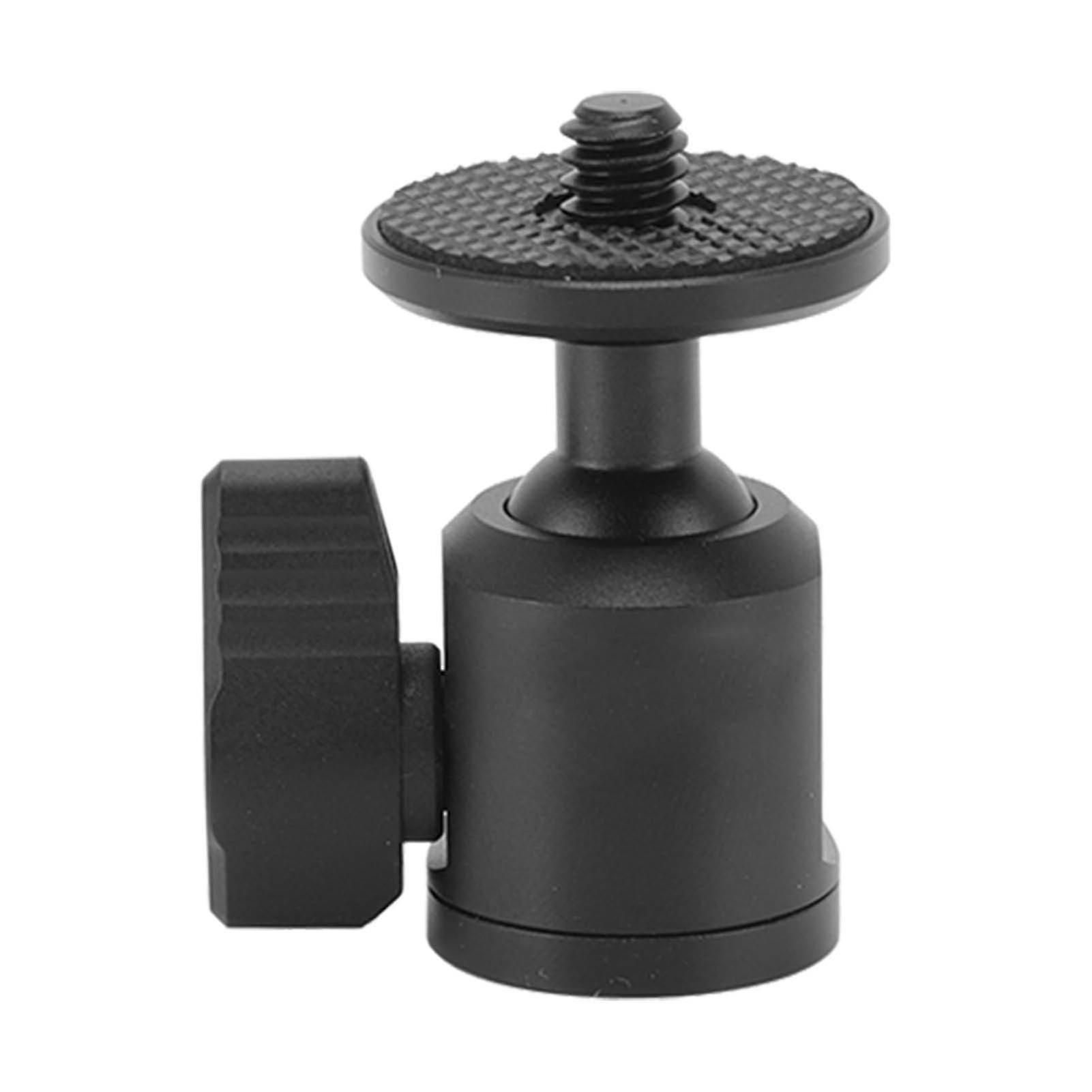 Mini Tripod Ball Head Multifunctional 360 Degree Rotating Metal Tripod Ballhead for LED Video Light Camera Microphone