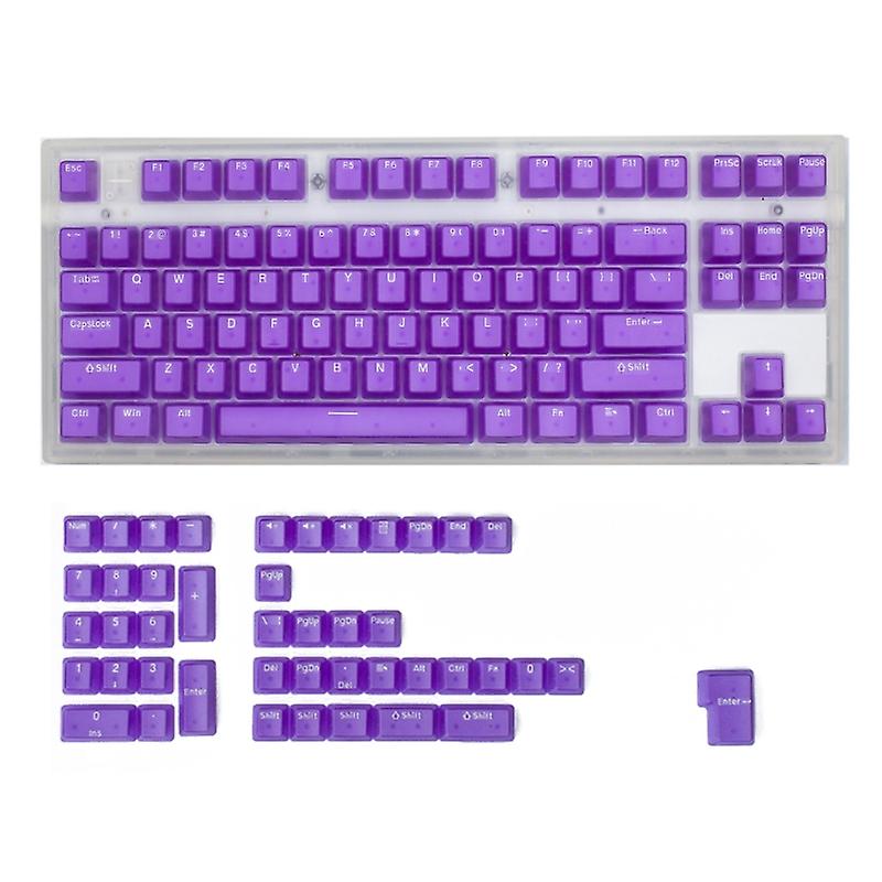 131-Key Keycaps Double Shot Keycap Set Profil OEM pour Clavier Mécanique