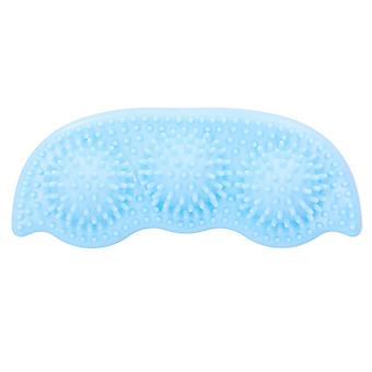Pet Dog Molar Stick Pea Shaped Chewing Biting Training Toy Teeth Cleaning Tools(Blue )