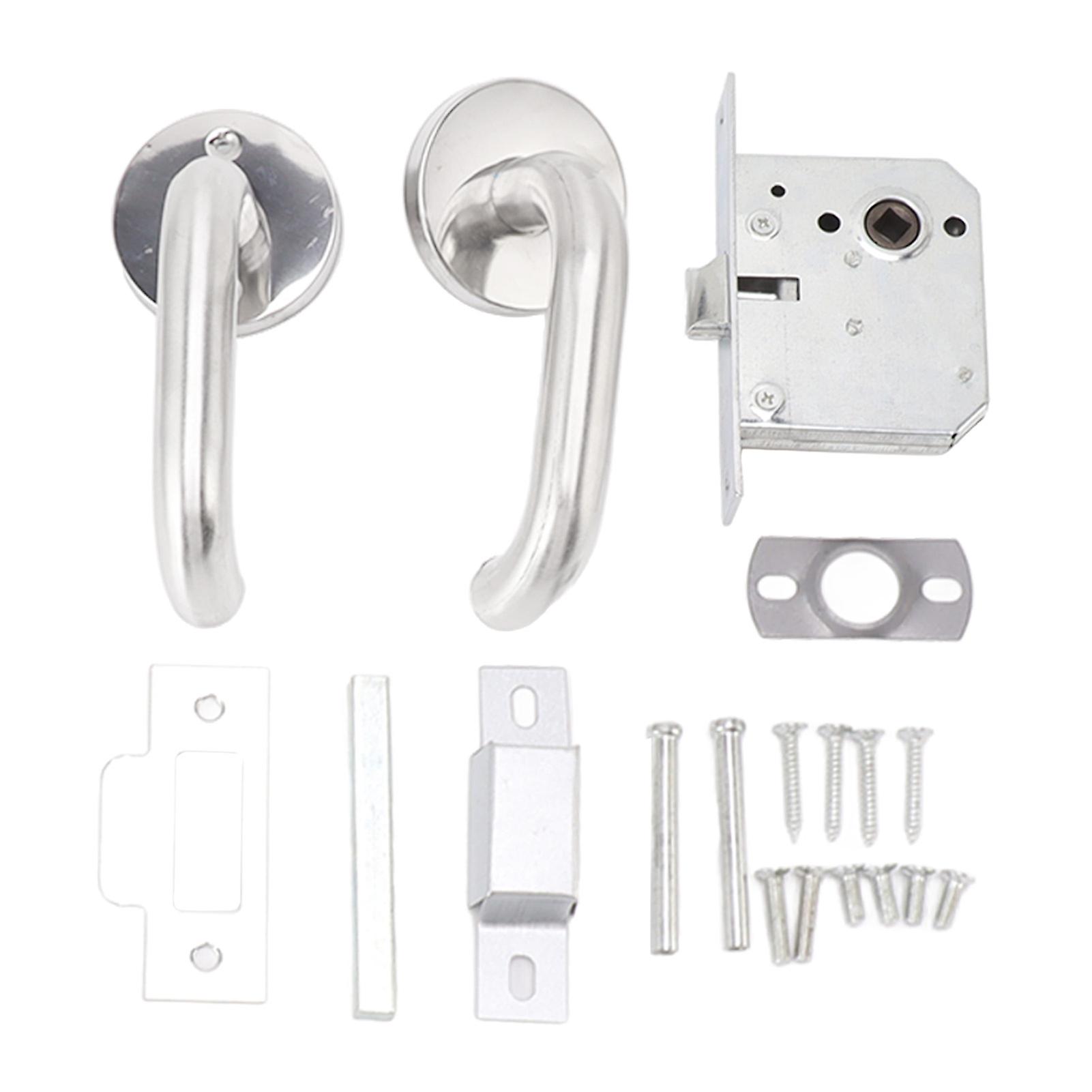 Stainless Steel Handle Lock for Passage Door, Fire Safety, Corridor, Emergency Exit, Home, Warehouse