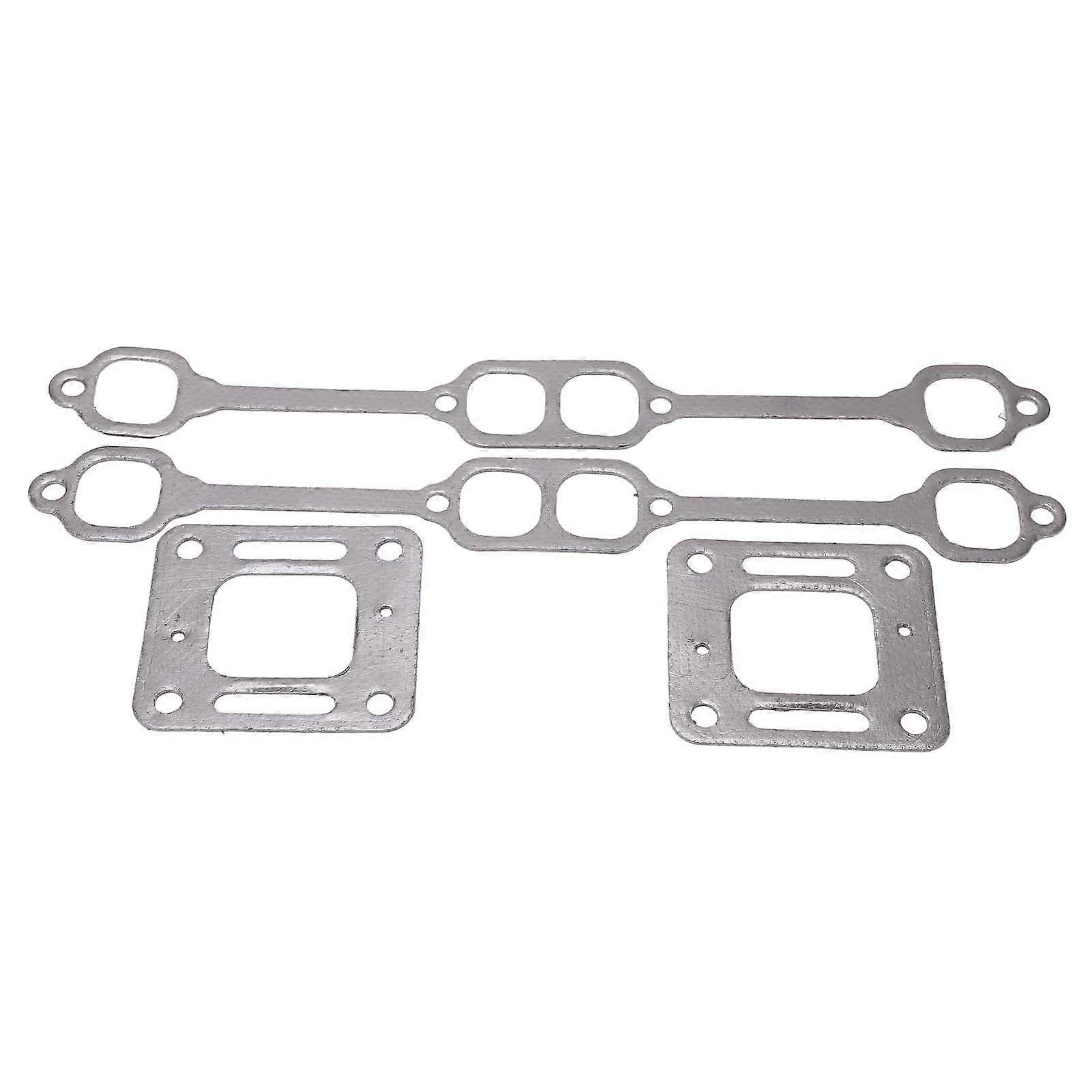 5735 Graphite Replacement Manifold Exhaust Gasket for Mercruiser 5.0 and 5.7 Engines, Mid 1980-2002