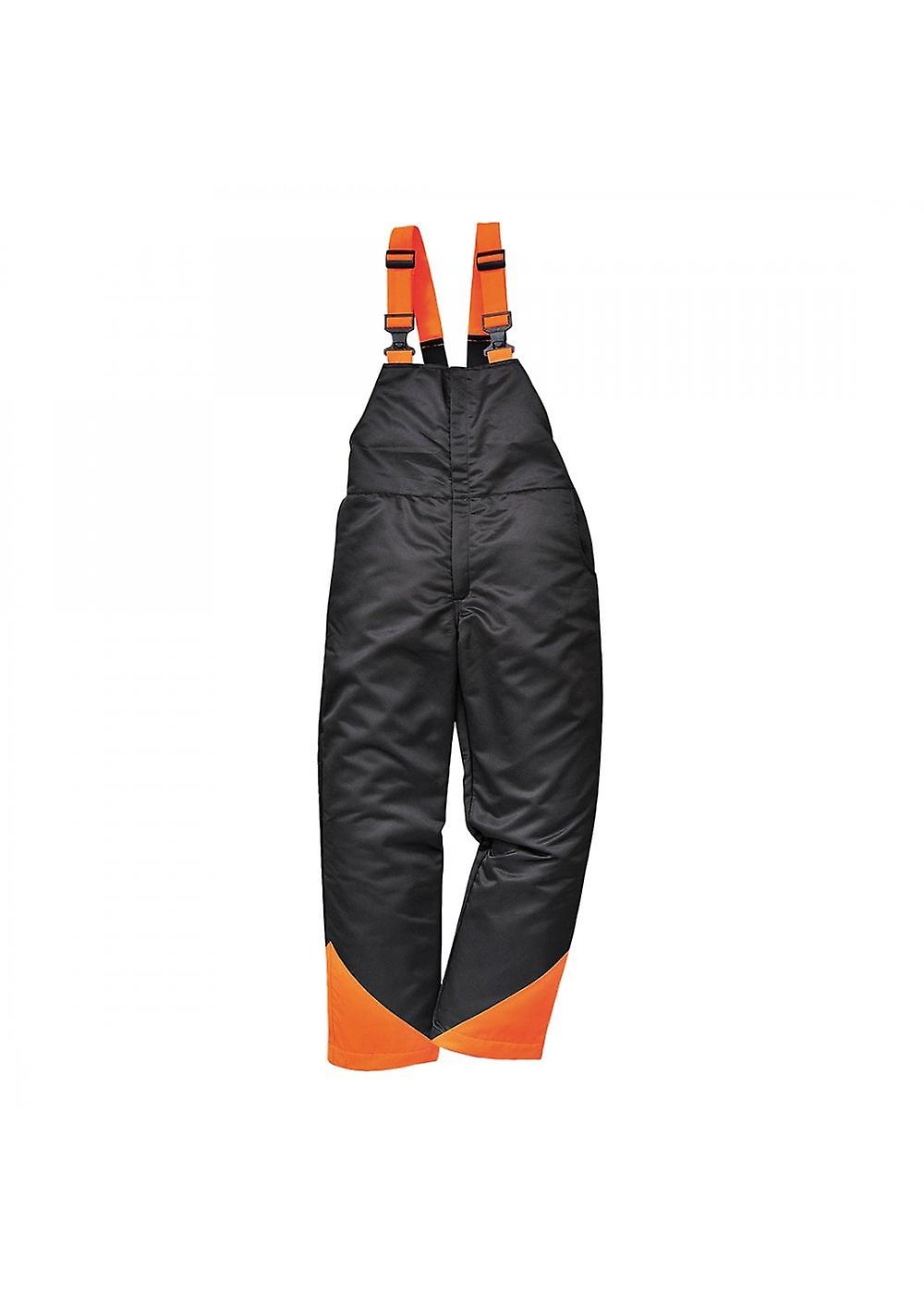 Men's Portwest Oak Chainsaw Bib And Brace CH12