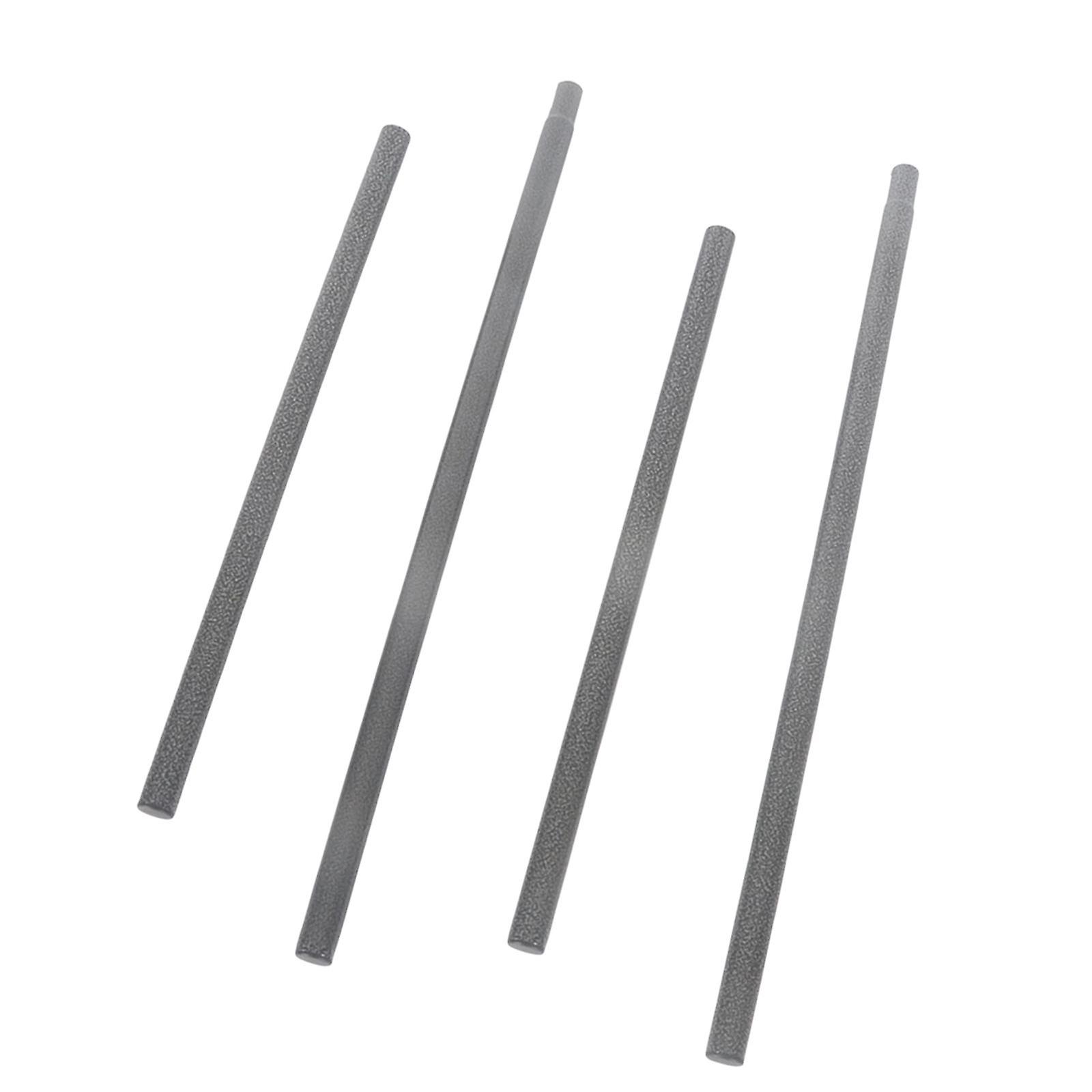 Support Tube for Utility Wagon Cart 2 Sections Steel Pipe Detachable Rod