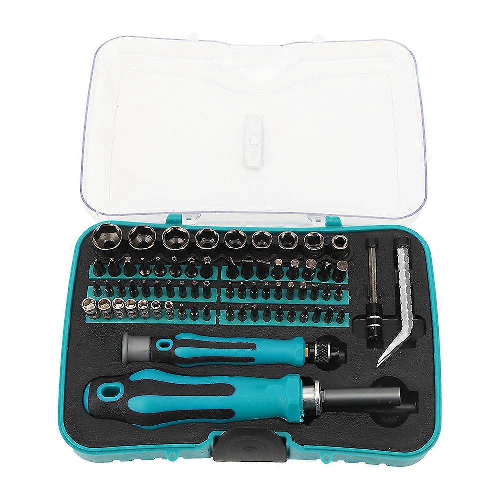 69-piece screwdriver bit set magnetic, suitable for precise electronic maintenance