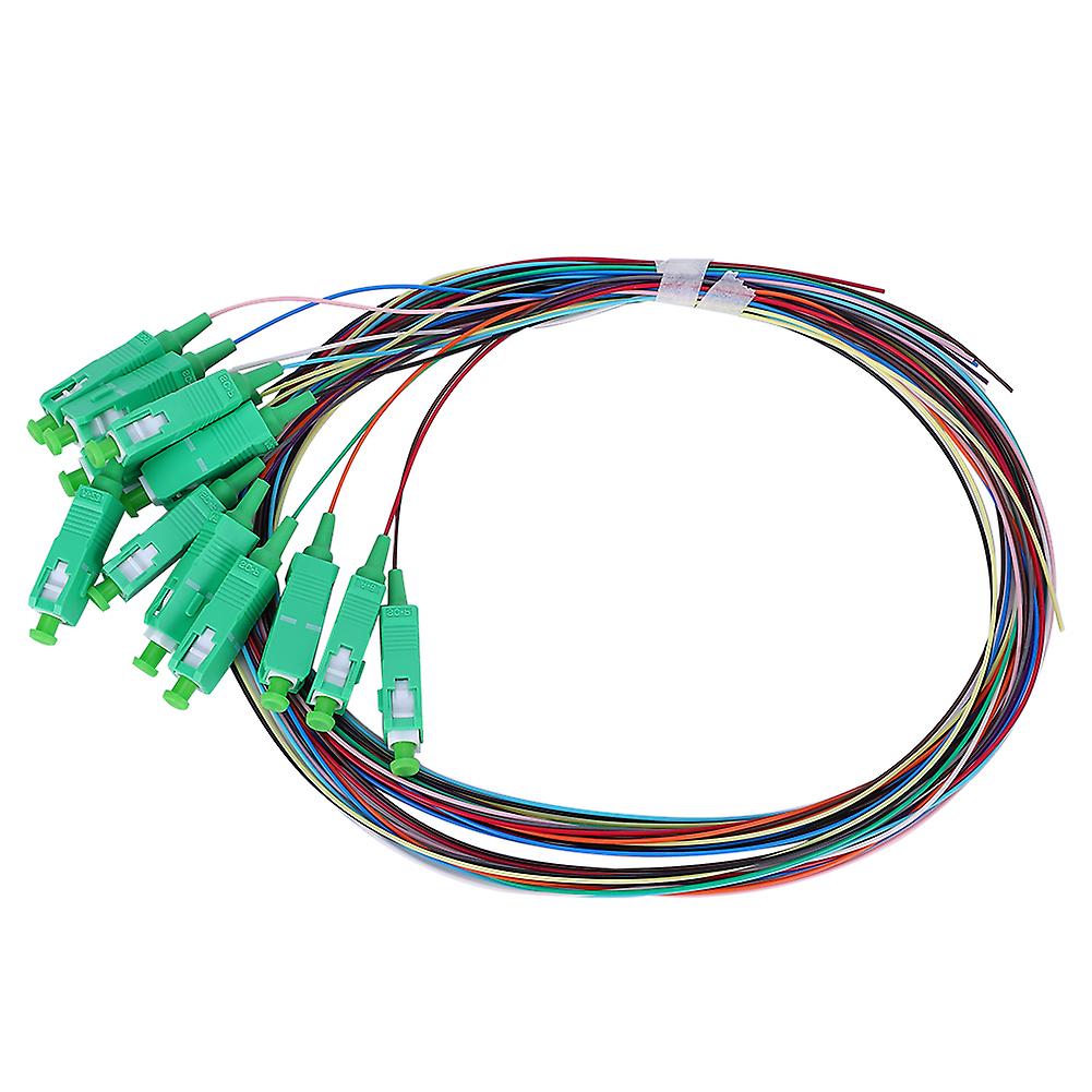 Single Mode Fiber Pigtail Cable 12‑Cores For SC‑0.9mm for Networks Communication System