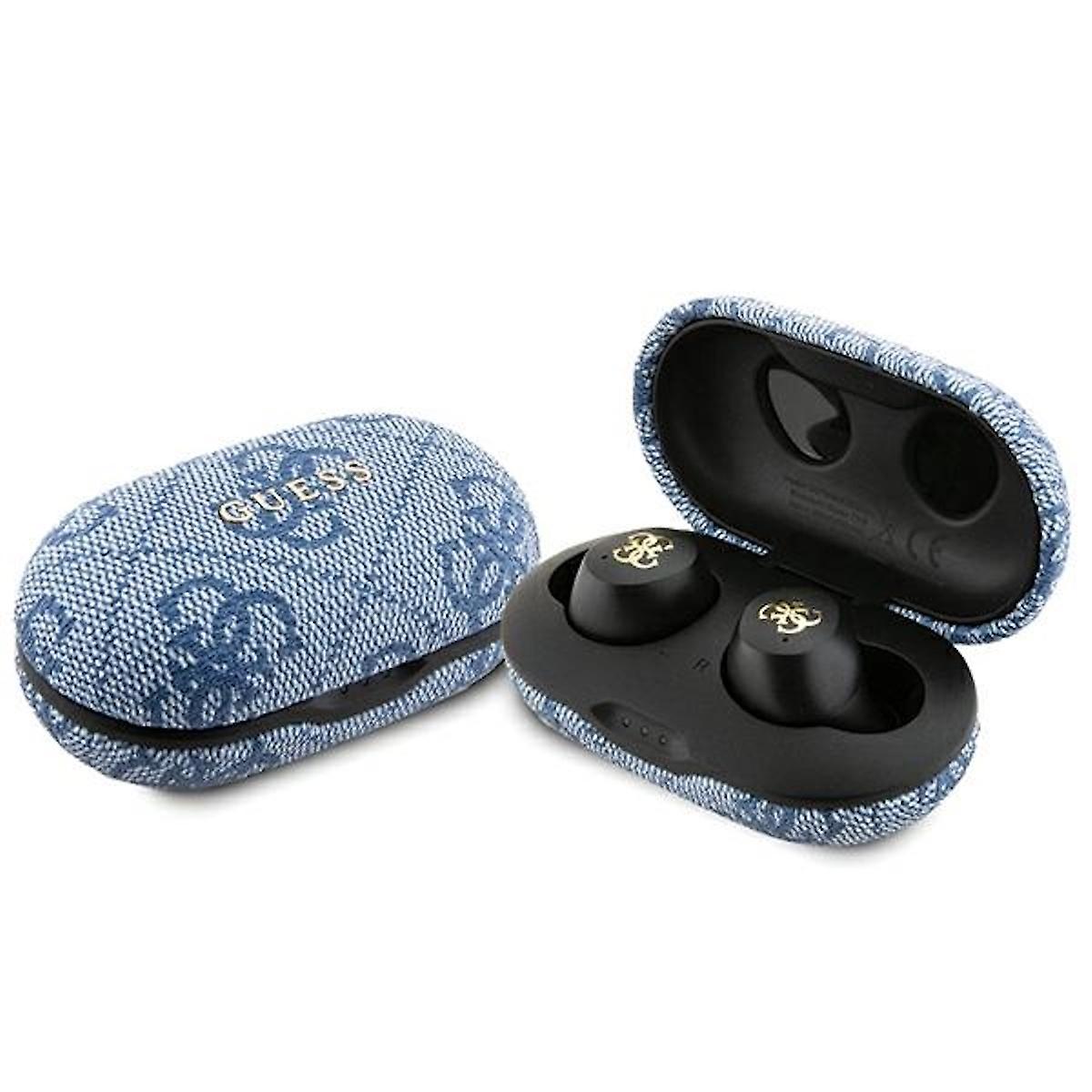 GUESS Bluetooth gaming headphones + docking station 4G metal logo