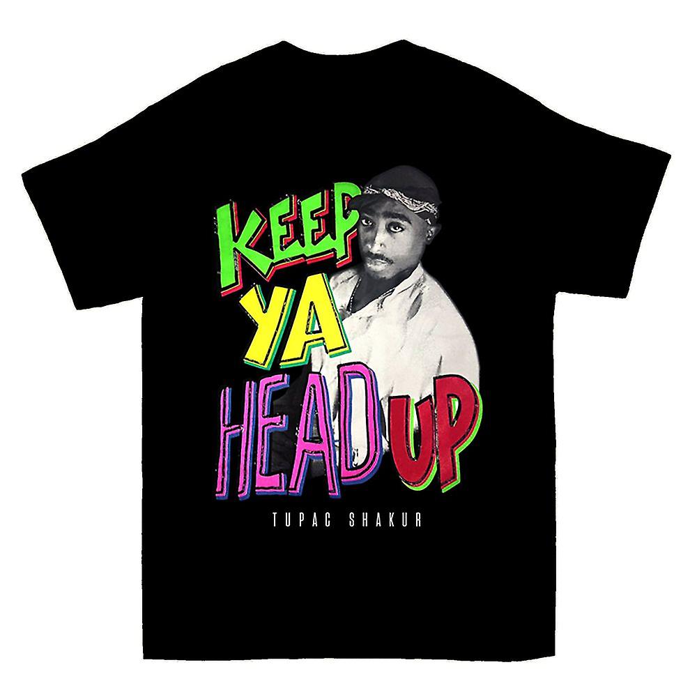 Tupac Shakur Keep Ya Head Up Retro T-shirt