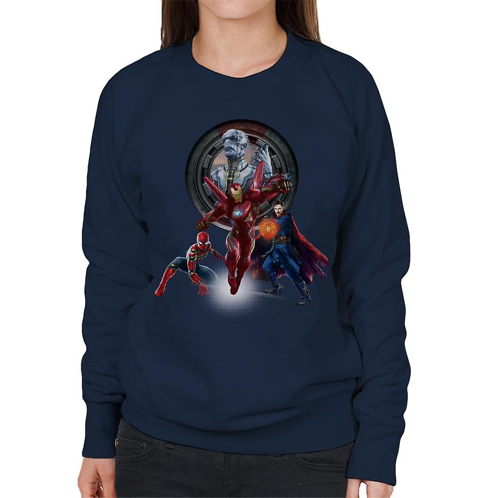 Marvel Avengers Infinity War Ebony Maw Battle Women's Sweatshirt