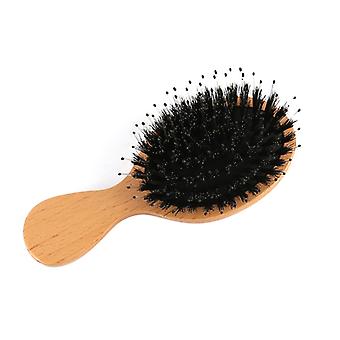 Professional Wooden Paddle Hair Brush Bristles Detangling Hairbrush Massage Scalp Styling Tool for Women Men