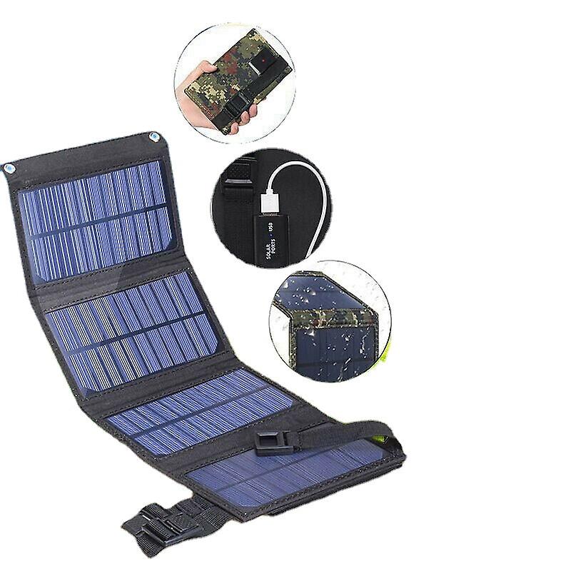 Usb Foldable Solar Panel Portable Flexible Small Waterproof 5v Folding Solar Panels Cells For Mobile Phone Battery Charger