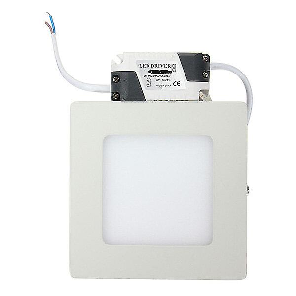 9W Dimmable Led Panel Wall Ceiling Down Light Bulb Lamp 85-265v
