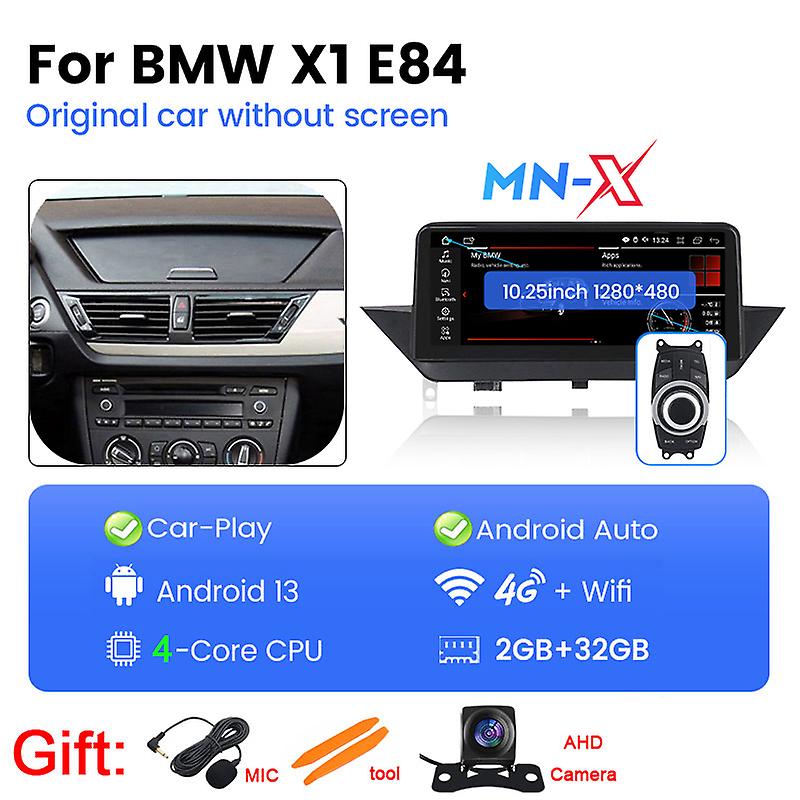 Android 13 Intelligent System Car Multimedia Player For BMW X1 E84 2009 2010 2012 2013 2014 2015 DSP For Carpaly Auto All in one