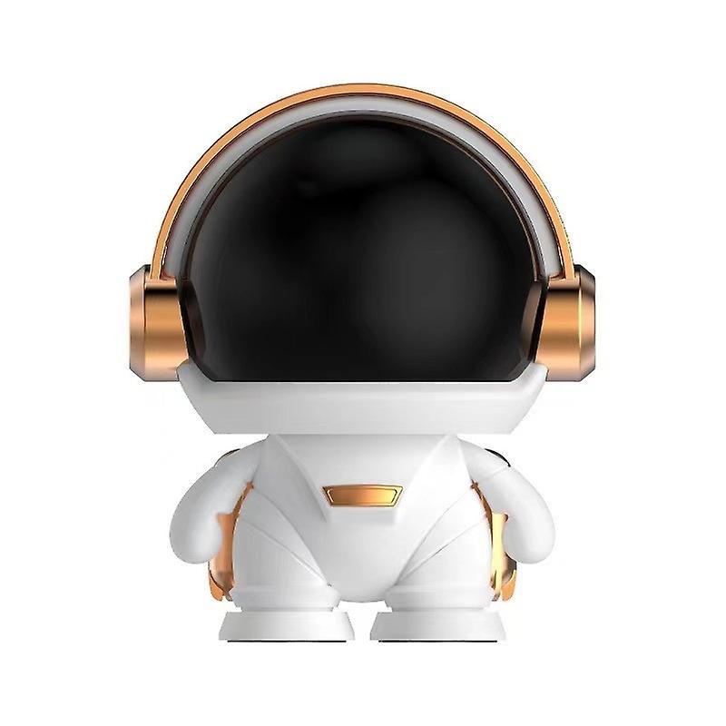 Mini Astronaut Subwoofer Bluetooth Speaker Platinum