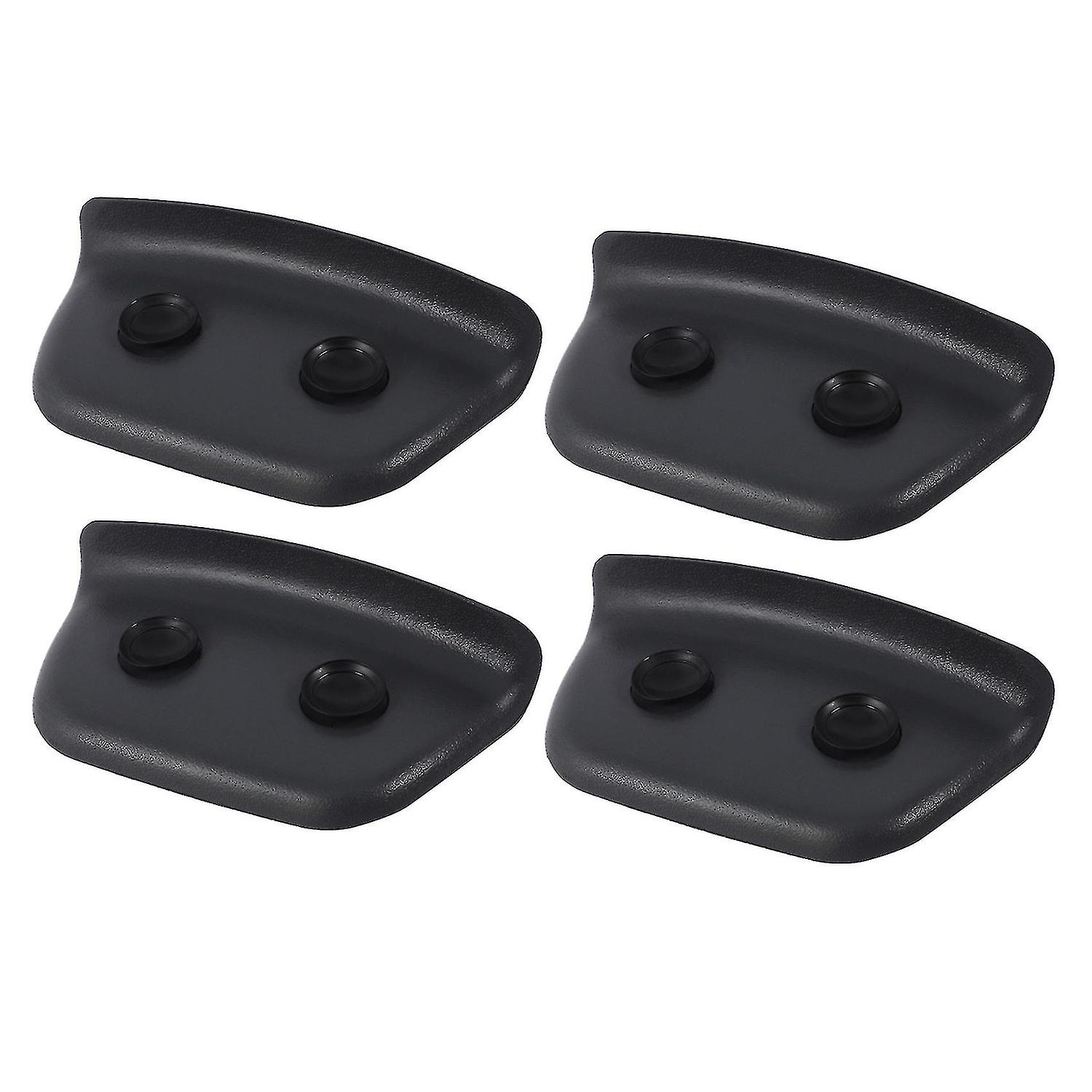 4x Spa Bath Pillow, Pu Bath Cushion With Non-slip Suction Cups, Ergonomic Home Spa Headrest For Rel