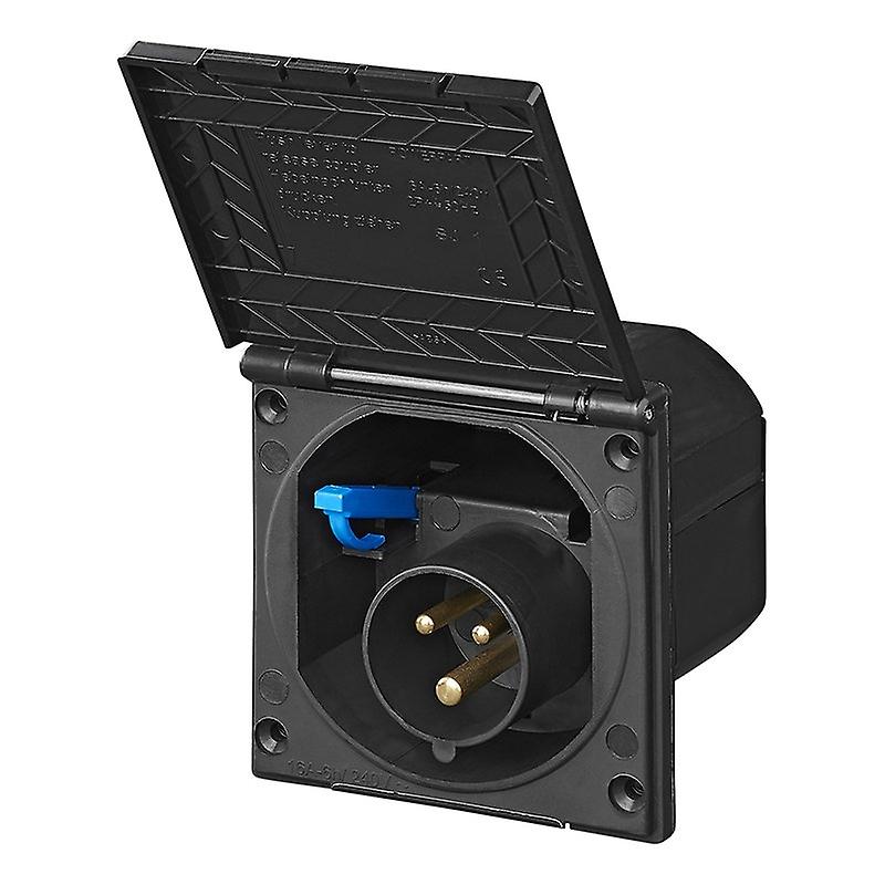 Built-in CEE Connector Square Black