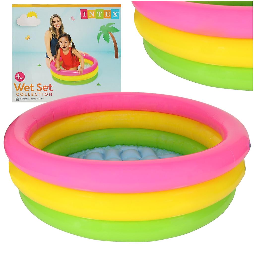 BESTWAY 57107 Rainbow Pool for Kids