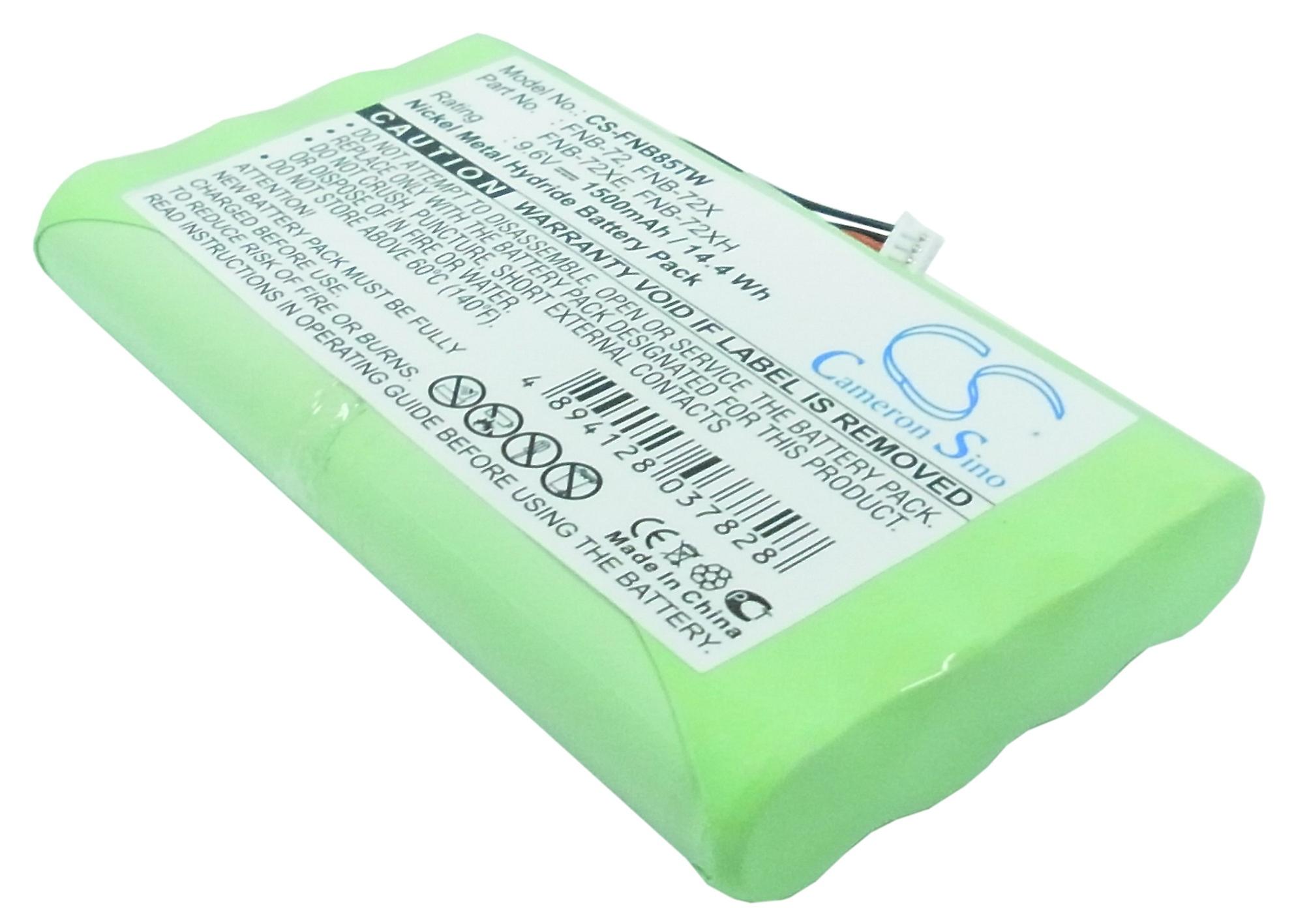 Battery for Vertex FNB-72 FNB-72x FNB-72xe FNB-72xh FNB-85 YAESU FT-817 FT-817ND