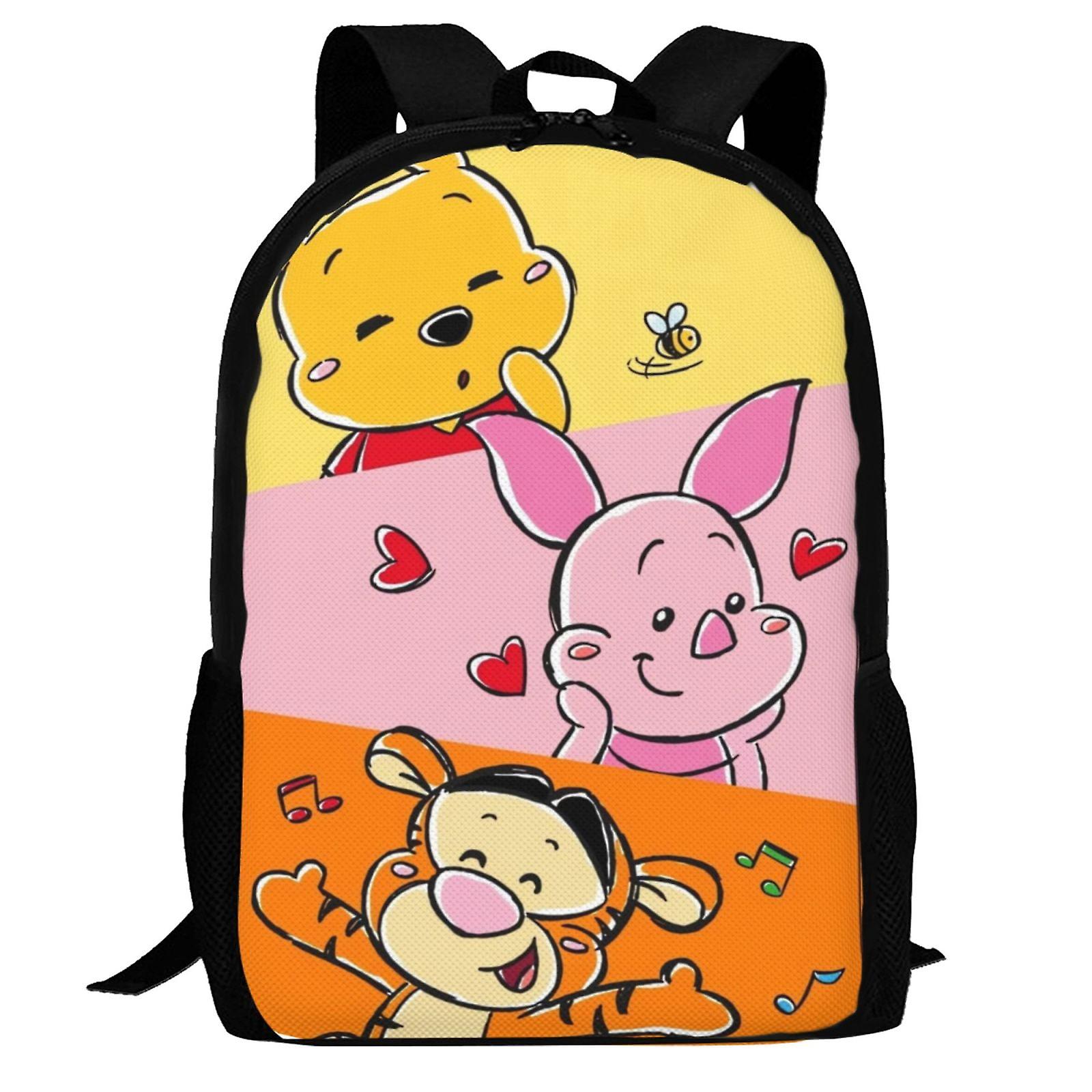 Winnie The Pooh Backpack,Laptop Backpack Lightweight Casual DaypackMulti-Function Travel Backpack