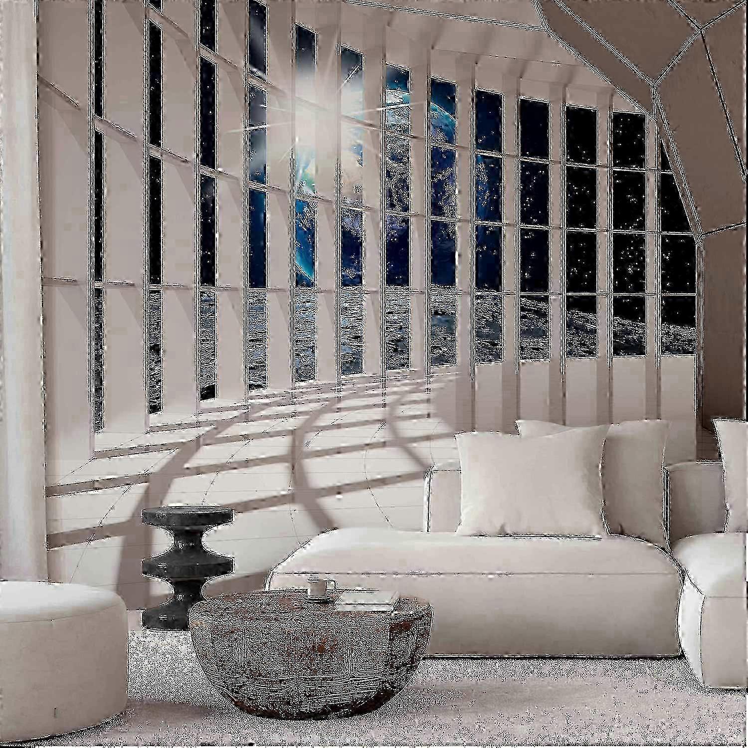 Selvklæbende vægmaleri - Lunar Passage