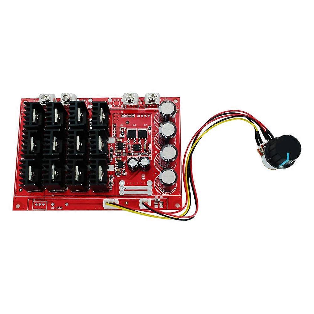 Motorstyrenhet, PWM DC motorhastighetsregulator 10-50V 60A högeffekt HHO RC-drivrutin PWM Controller Module
