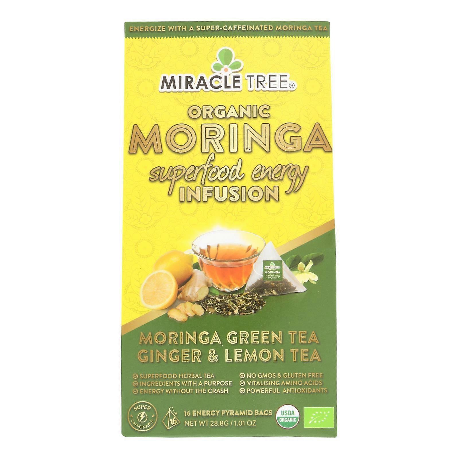 Miracle Tree - Tee Moringa Ingwer Lm - Karton Mit 5 - 16 kt